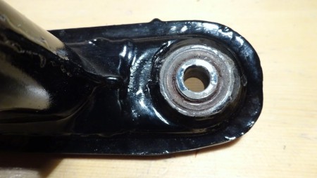 Schwingelager festgefressen